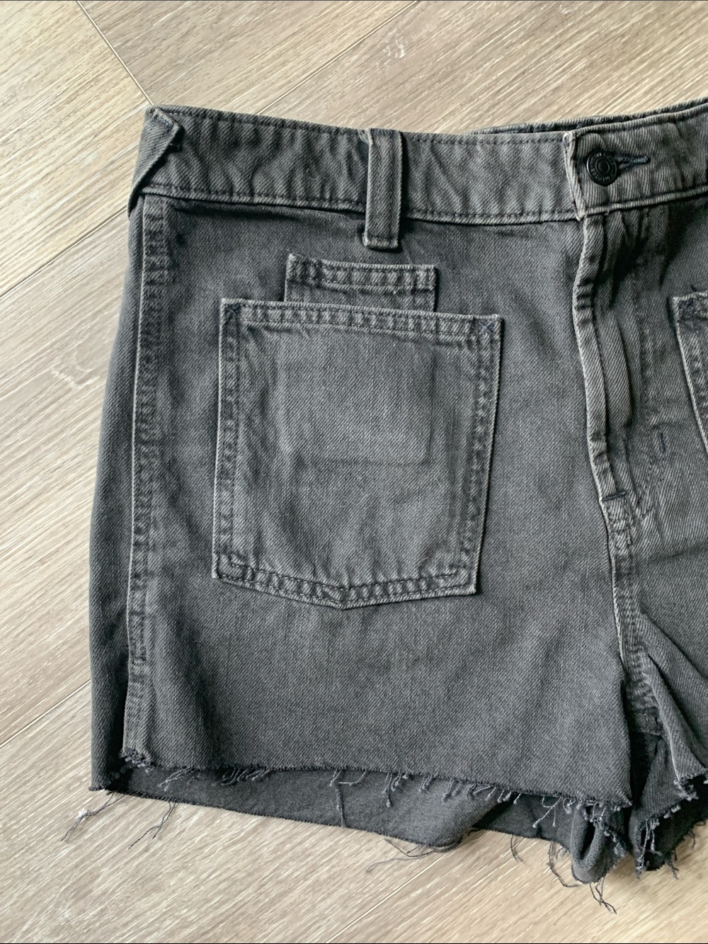 FREE PEOPLE Bettie Sailor Shorts We The Free NWT Black - Picture 7 of 10
